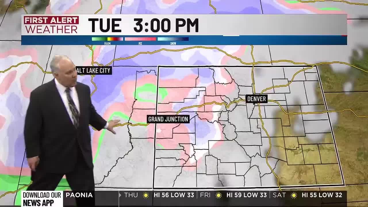 Rain and snow arrive next week, we’re dry and warm until then