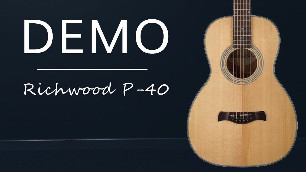 Richwood P-40 Parlor DEMO - Muziekhuis Souman