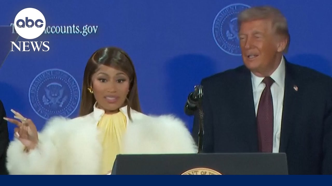 Nicki Minaj says she's President Trump's 'No. 1 fan'