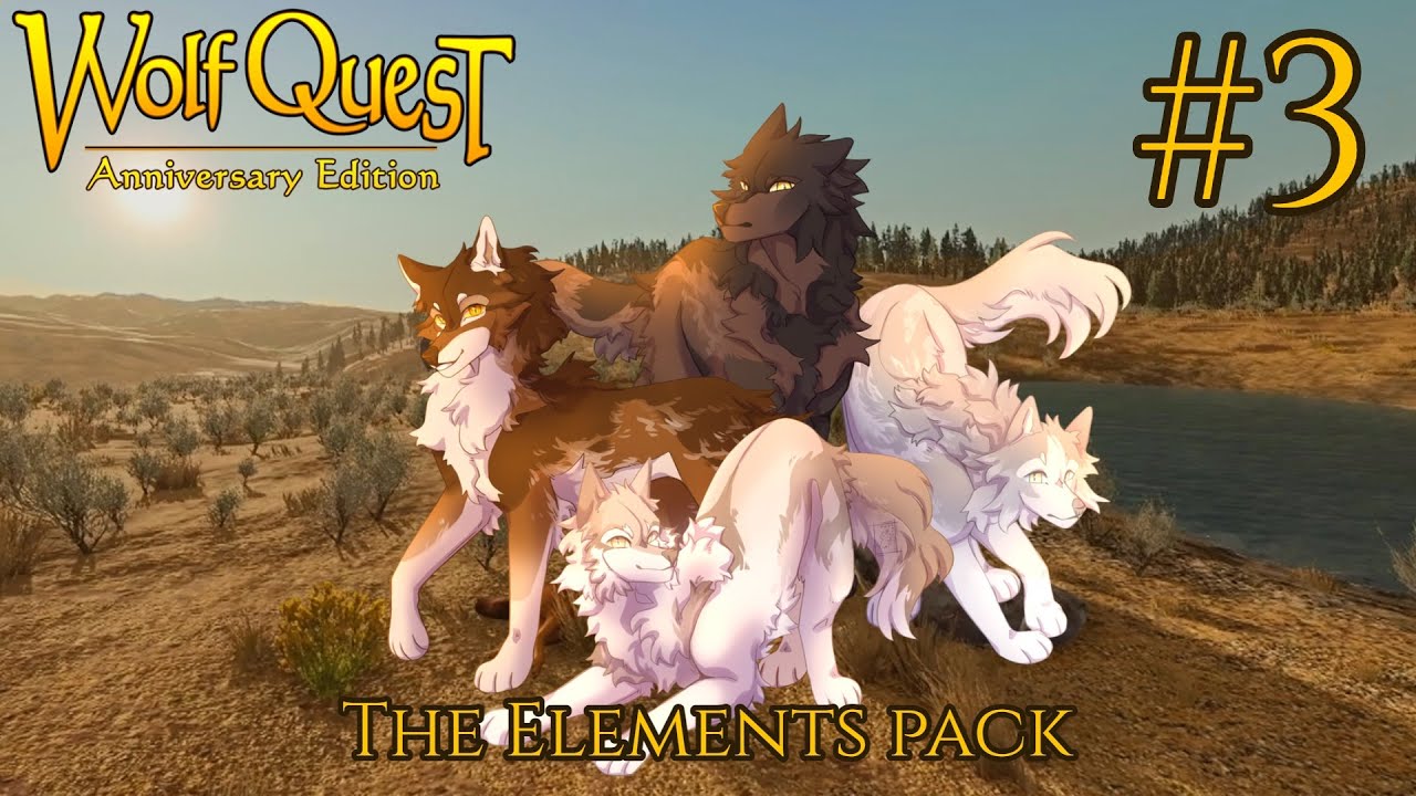 Bison Battle & Blunders! 🐺 WolfQuest AE: The Elements Pack 🐺 Special Collab Event