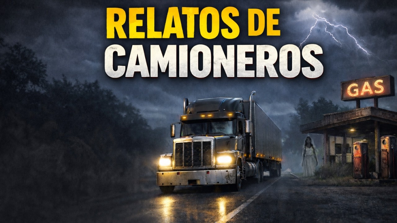 LO QUE SE VE EN EL ESPEJO A LAS 3AM | 5 RELATOS REALES DE CAMIONEROS