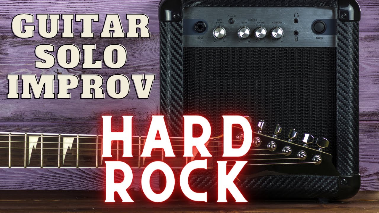 Hard Rock E Minor 125 BPM Guitar Backing Track Music 2022
