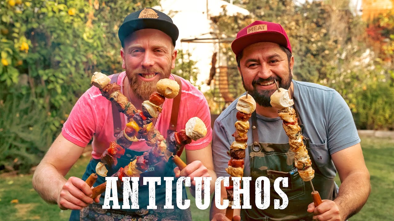 Anticuchos para Fiestas Patrias - Todo a la Parrilla ft Celsor Campos | Slucook