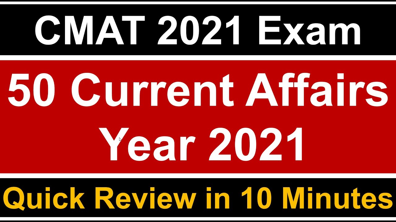 50 Important Current Affairs in 10 Minutes || Year 2021 || Must watch & Share