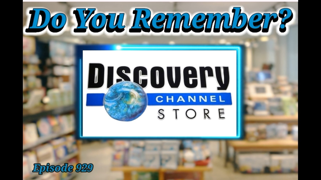 Вы помните магазин Discovery Channel?
