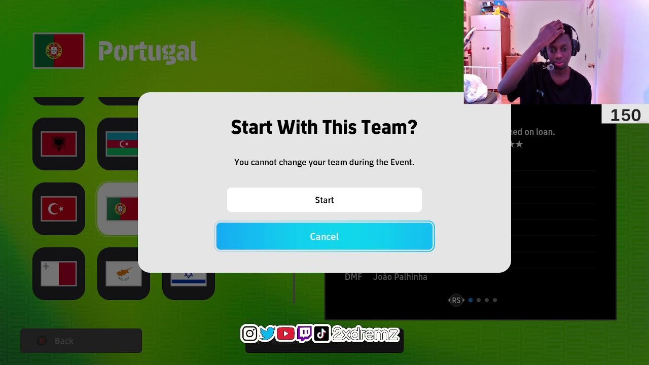 Playing Among us then eFootball later