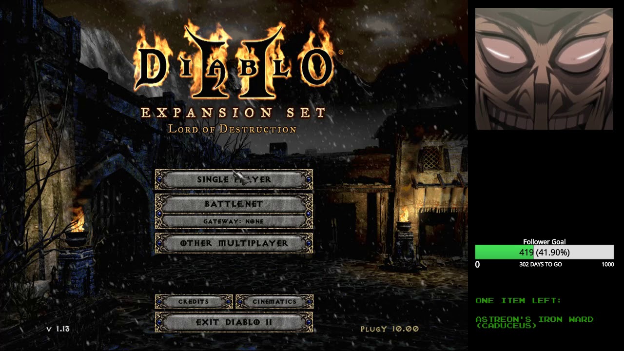Diablo 2 - x4 Uber Tristam Runs - Holy Grail (Single Player / Plugy)