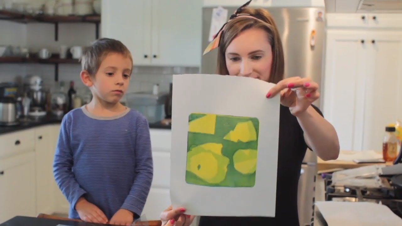 ArtScene - How to Make Monoprints