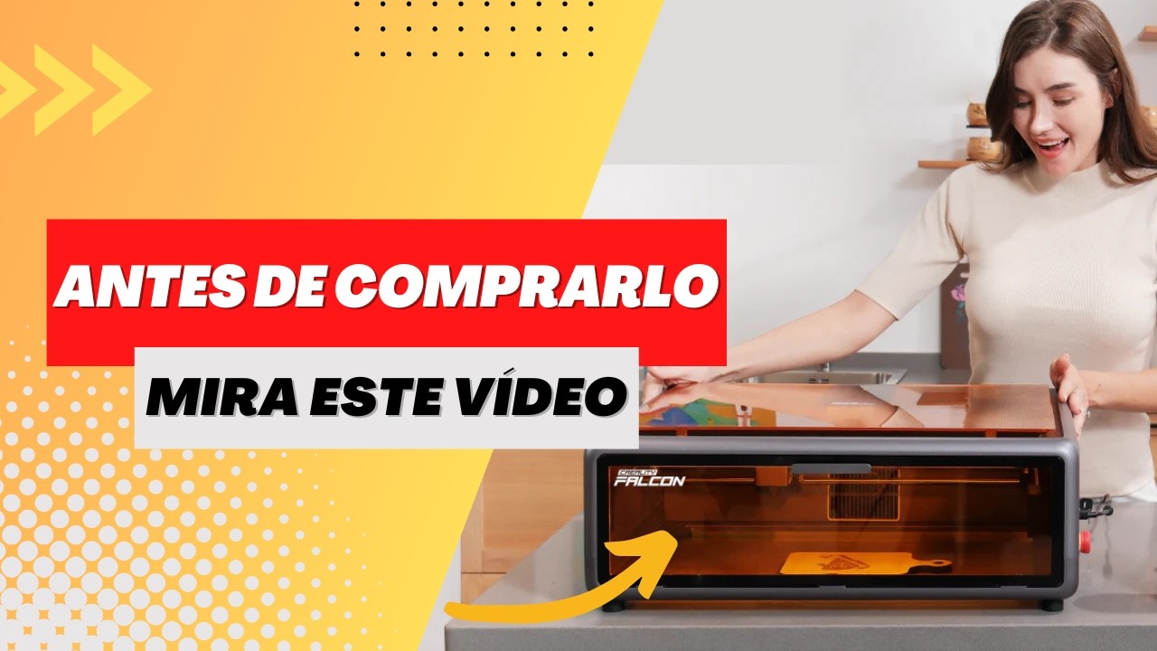 ⭐ Creality Falcon A1 Review en Español – ¿El mejor láser compacto de 2025?