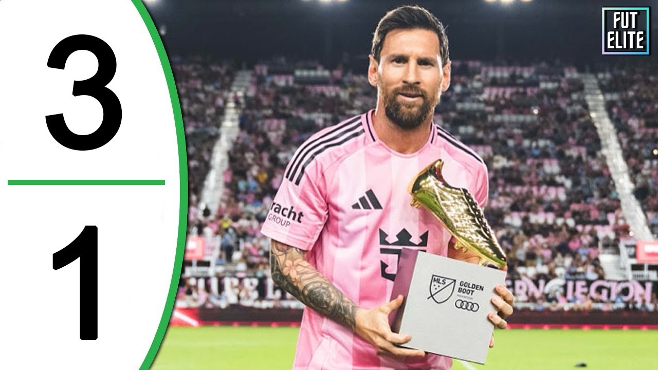 Lionel Messi Goal - Inter Miami vs Nashville 3-1 Extended Highlights & Goals 2025