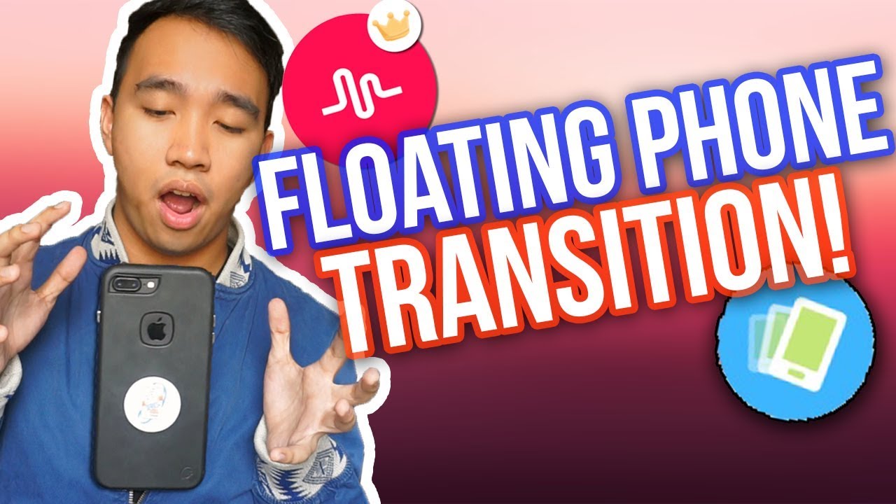 TIK TOK FLOATING PHONE TRANSITION TUTORIAL! *NEW*