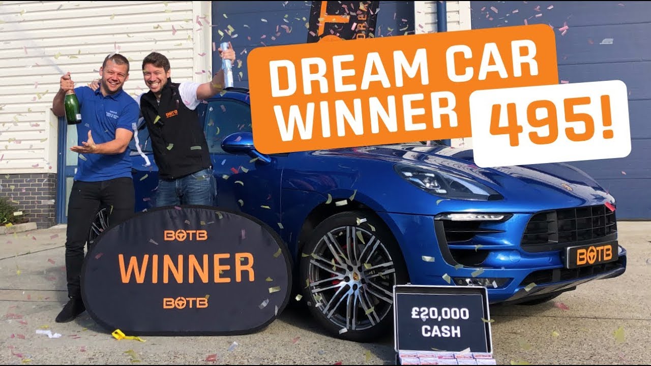 Winner! Week 40 2019 (30th September - 6th October) - Tom Harvey - Porsche Macan S + £20k