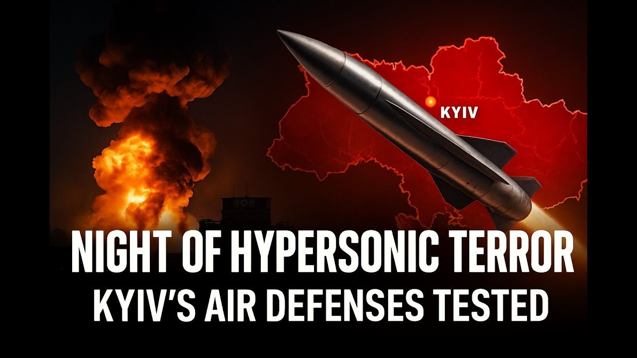 Night of Hypersonic Terror: Kyiv's Air Defenses Tested in Devastating Russian Strike