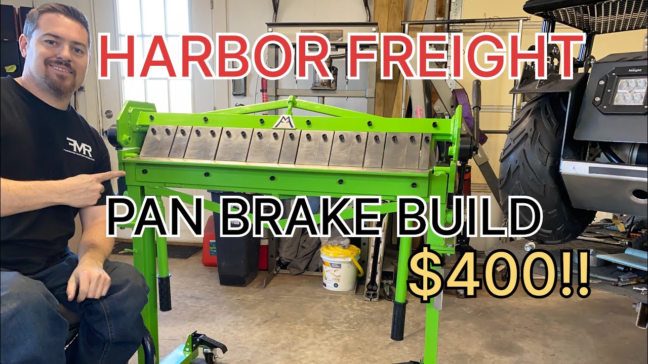 Harbor Freight 36” brake converted to Pan Brake diy.