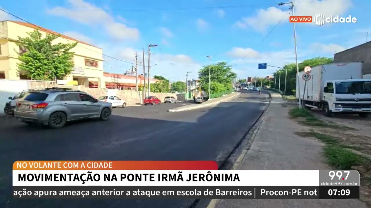 Manhã Cidade - 17.03.26 - Trânsito na Ponte Irmã Jerônima flui bem com poucos momentos de retenção