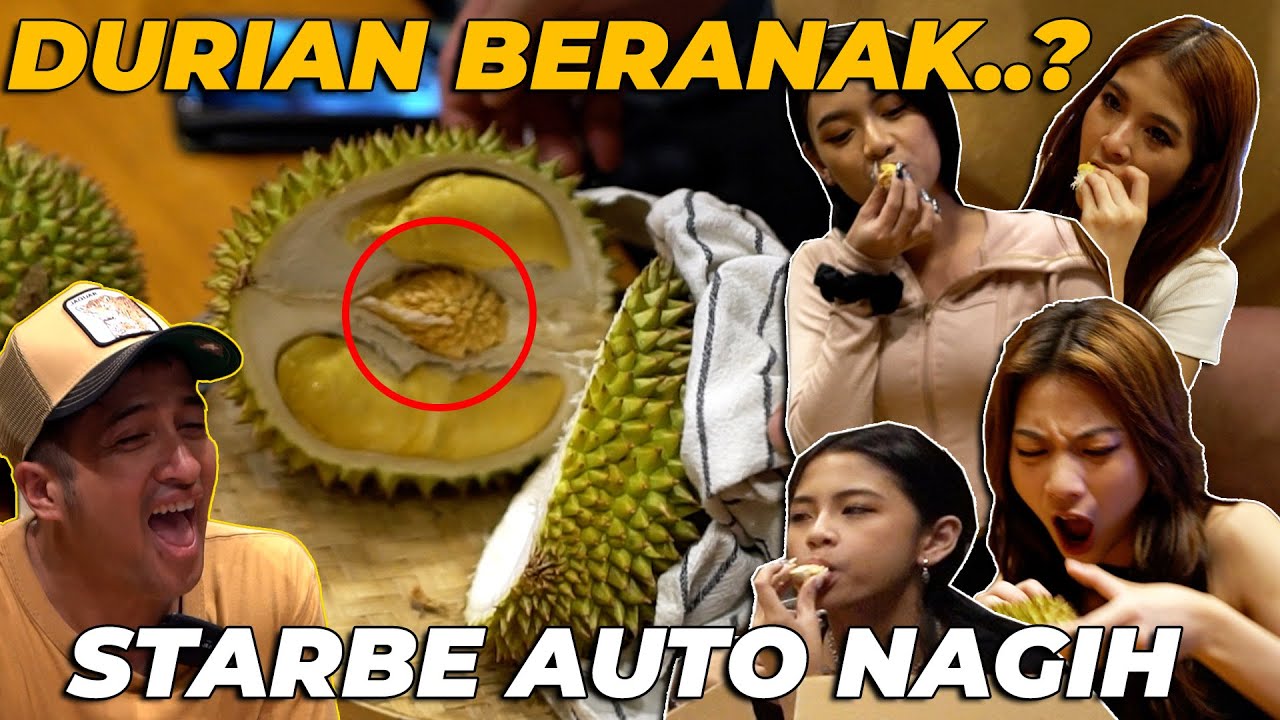 UNIKKK..! DIDALEM DURIAN ADA DURIAN..? CEWEK2 INI AUTO KETAGIHAN..!