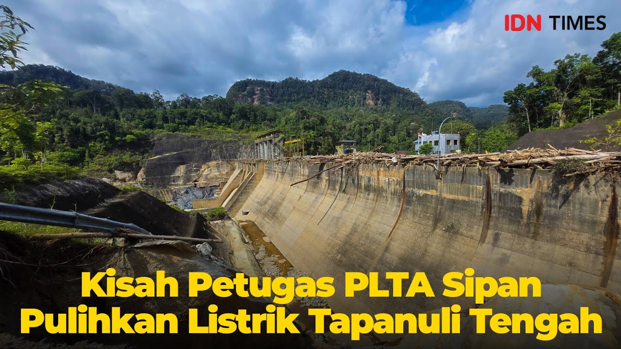 Kisah Petugas PLTA SipanPulihkan Listrik Tapanuli Tengah