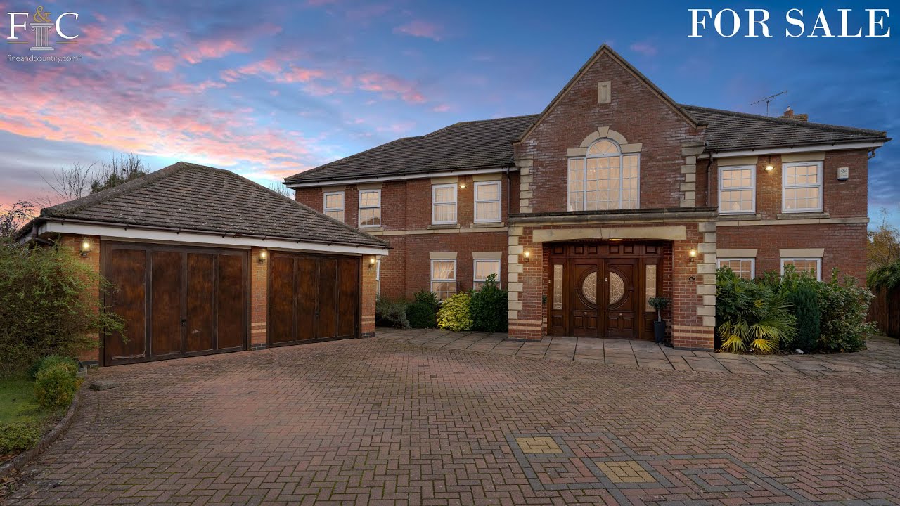 Six Bedroom Detached House For Sale in Stretton Hall, Oadby | Fine and Country Leicester
