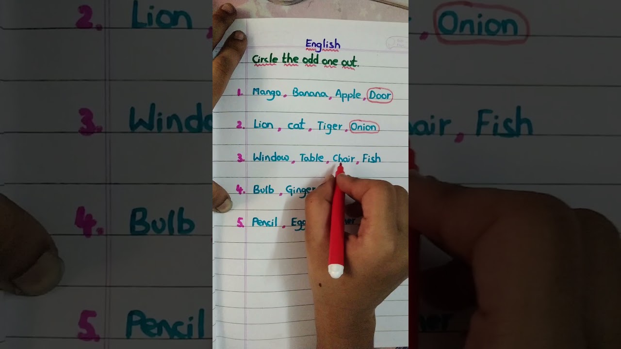 Circle the Odd One Out #shorts #short #youtubeshorts #ytshorts #viral #trending #trendingshorts