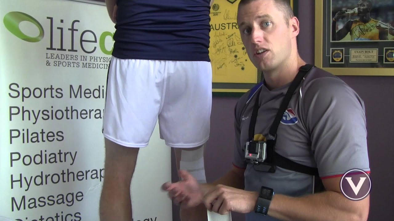 Taping Techniques 10.0 How to tape Knee Hyperextension or ACL Strengthening
