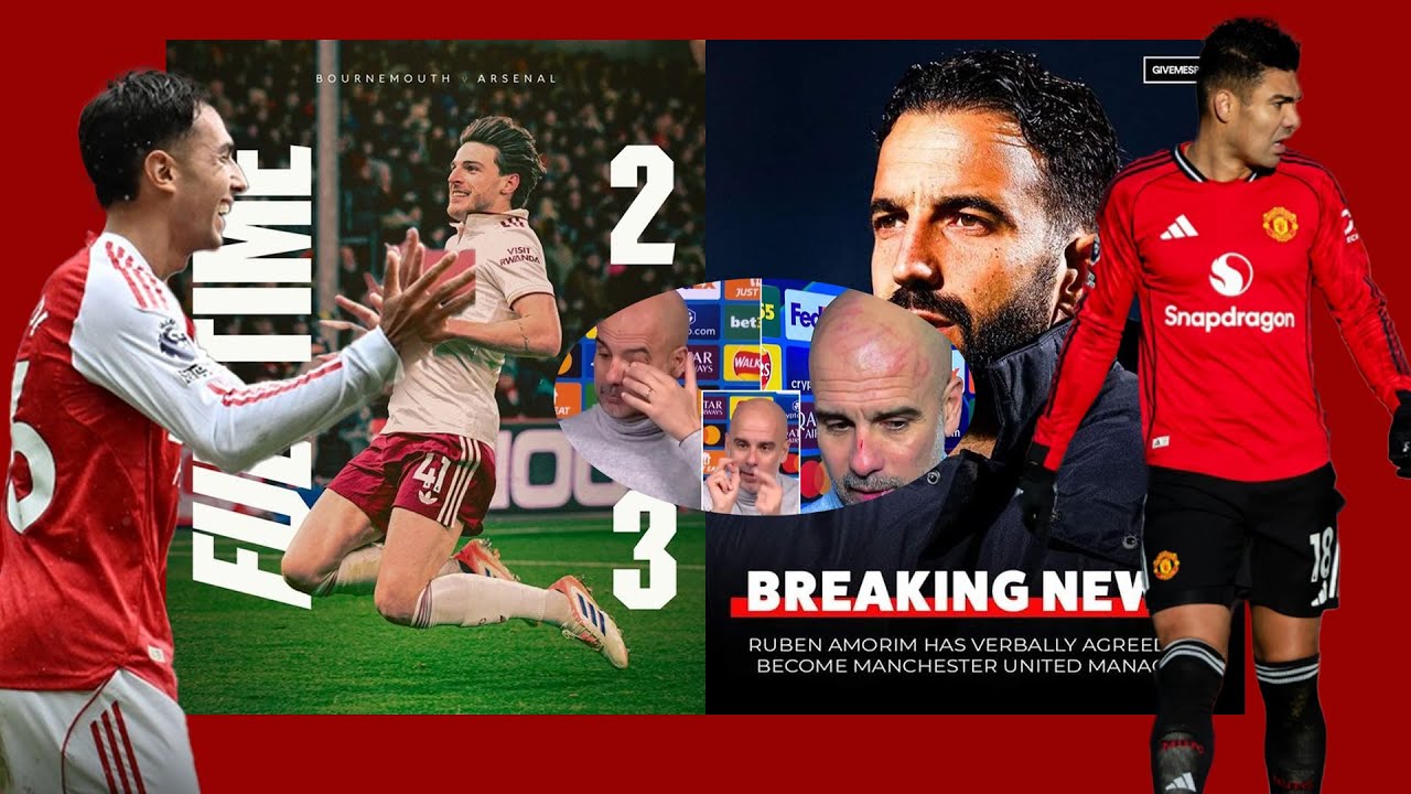 🔴LIVE:ARSENAL YABONYE IZUBA BWA KABIRI|| AMORIM ICYO YAZIZE TURAKIMENYE|| PEP MU GAHINDA