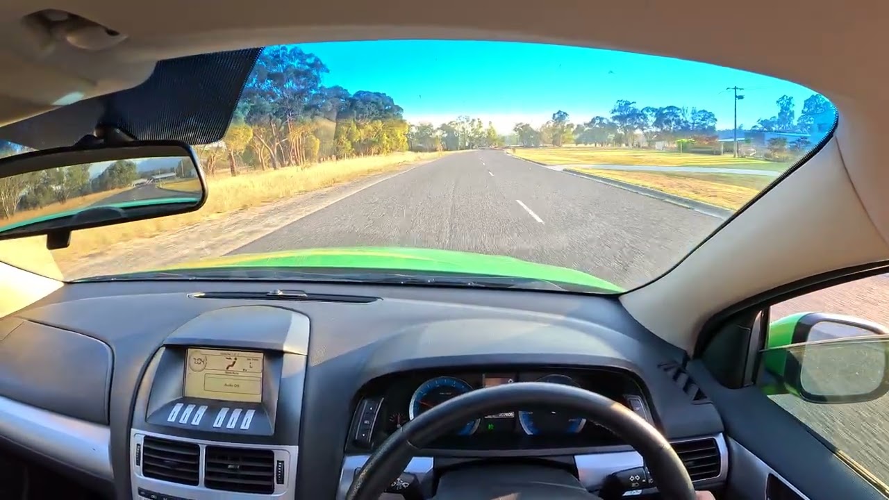 Point of View Driving Australia 026 (4K) Industrial Estate