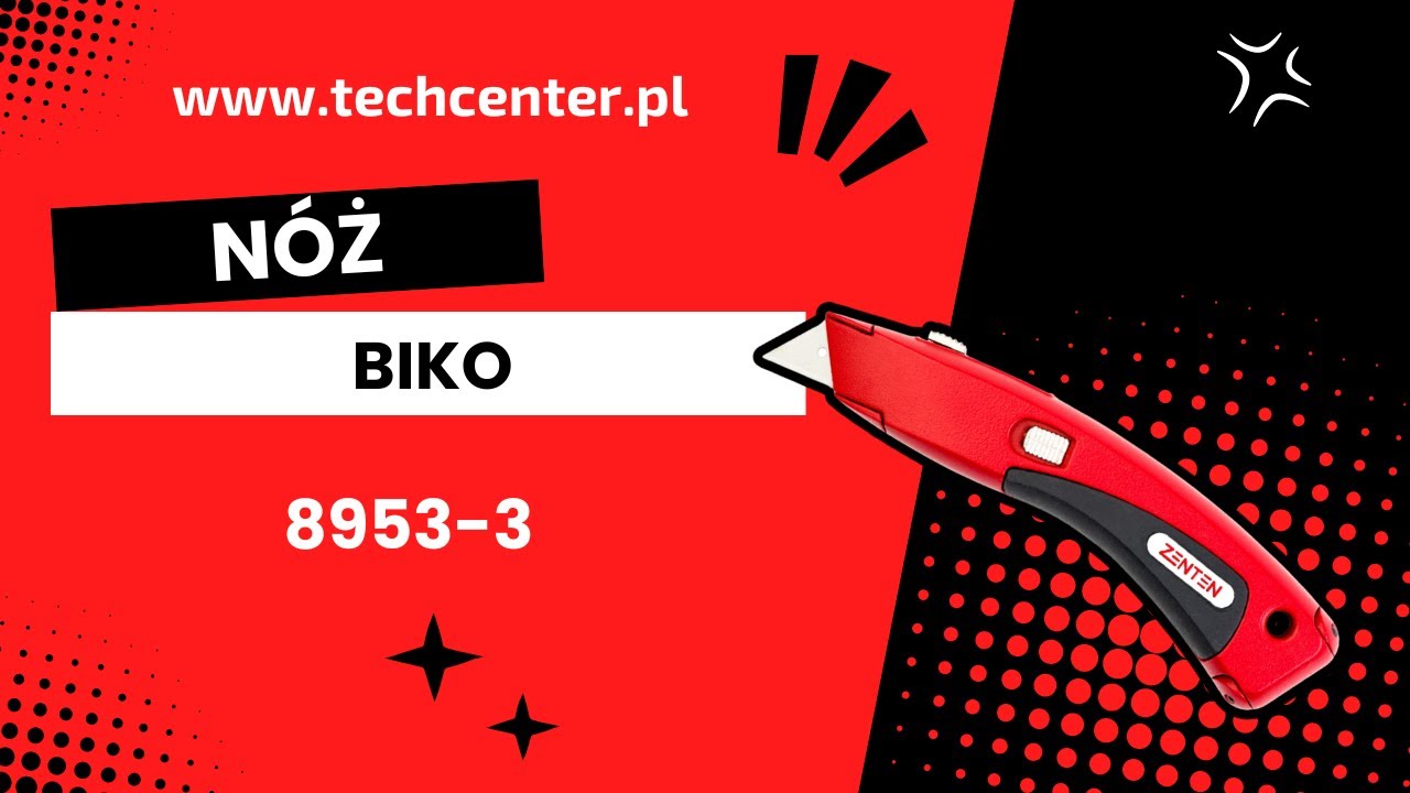 N&oacute;ż trapezowy ZENTEN BIKO Z87 - 8953-3