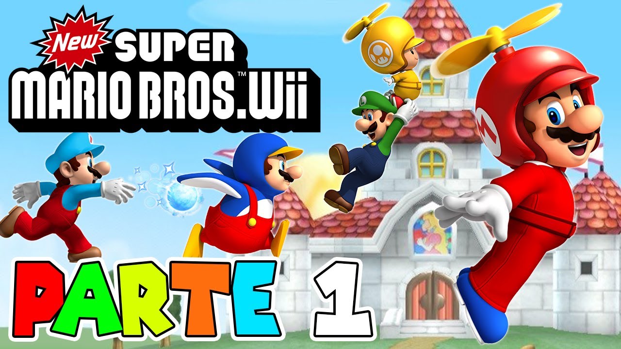 ¡EL INICIO DE UNA AVENTURA ÉPICA! | PARTE #1 | NEW SUPER MARIO BROS. WII