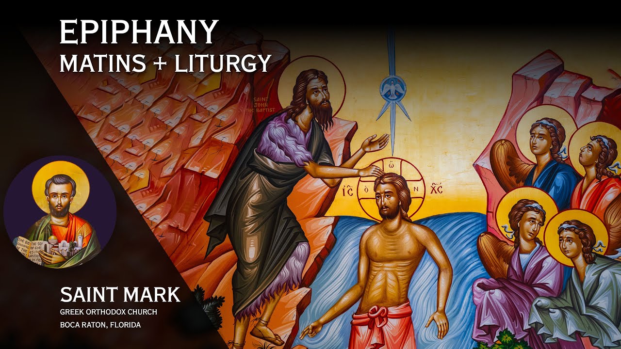 2026-01-06 Greek Orthodox Epiphany Matins & Divine Liturgy of St John Chrysostom/Blessing of Waters