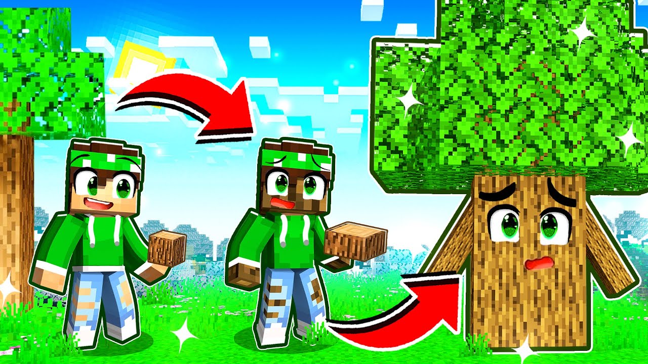 MINECRAFT MA PUOI MANGIARE OGNI BLOCCO!
