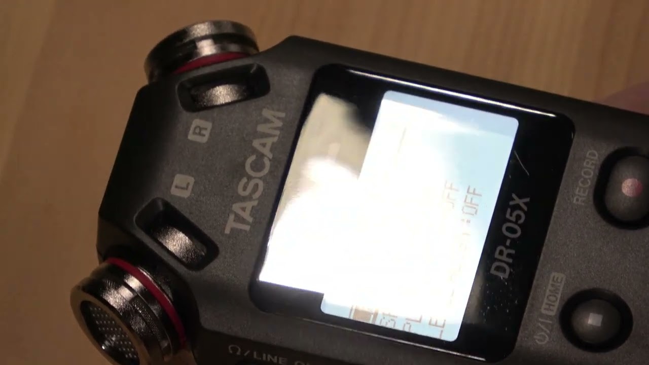 new paranromal/ghost hunting equipment tascam dr-05x