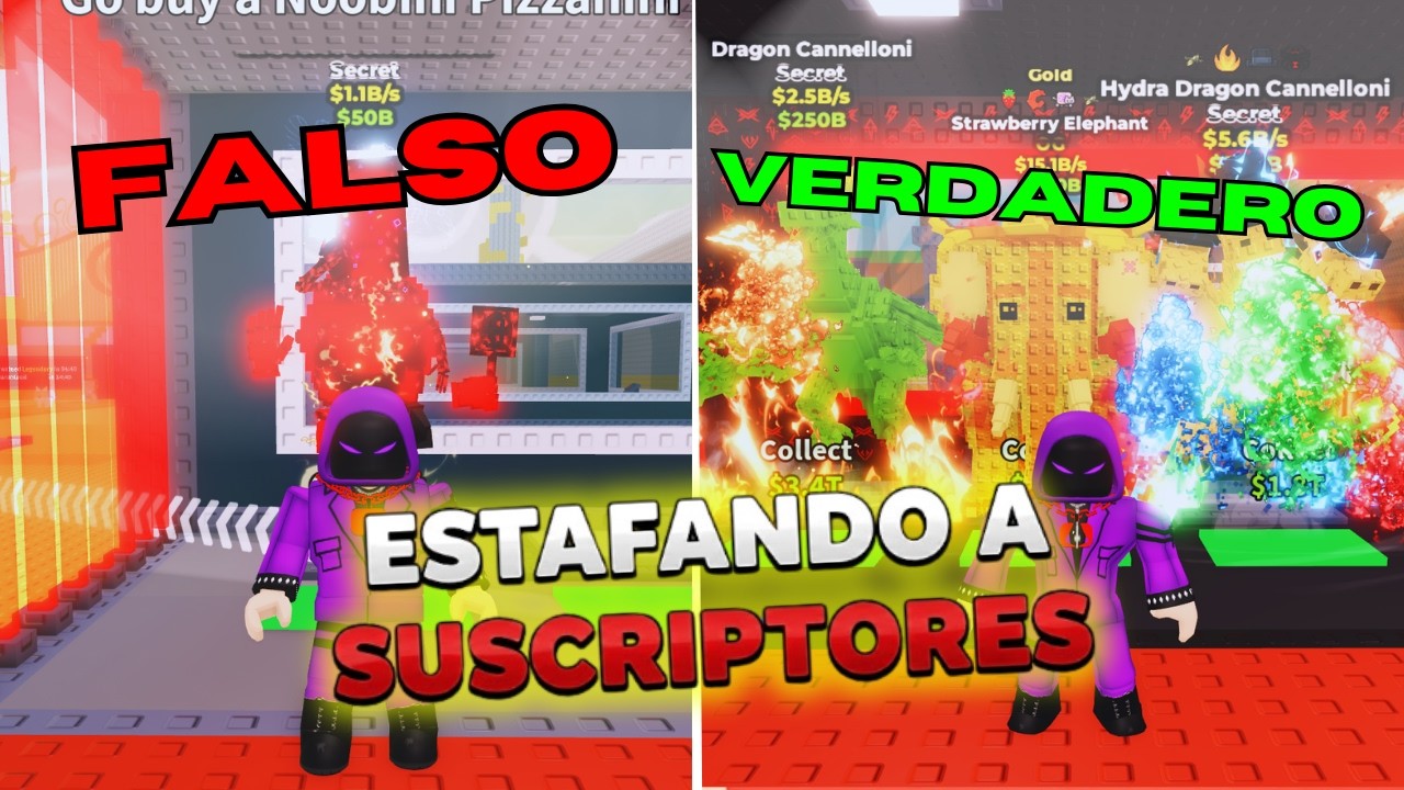 😥Me HICE PASAR por BYDAVIROBLOX para ESTAFAR a SUS SUSCRIPTORES...