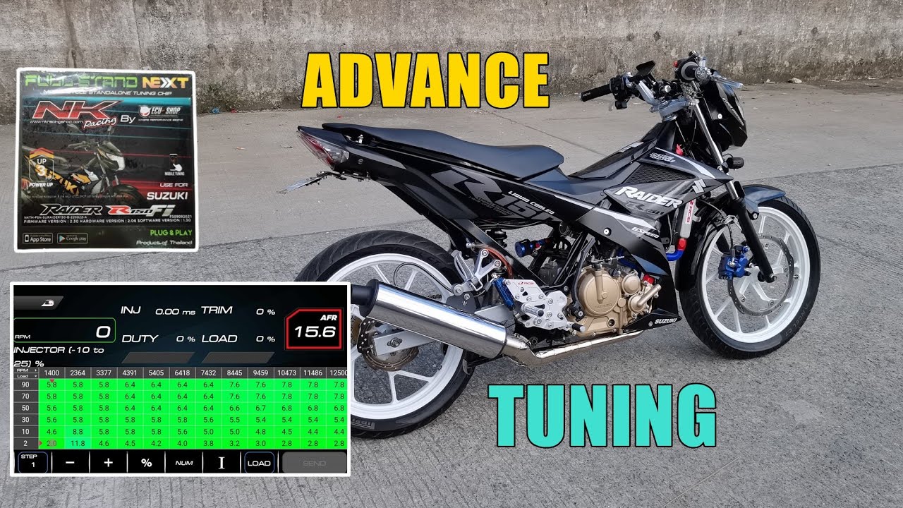 ADVANCE TUNING SA NK FULLSTAND NEXT ECU KO | RAIDER 150 FI | KAMBYO MOTO