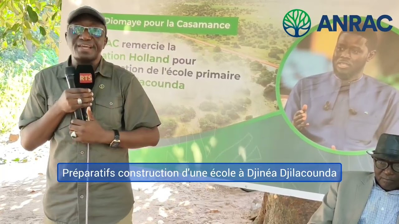 Casamance : l’Anrac et la Fondation Holland vont construire 2 écoles
