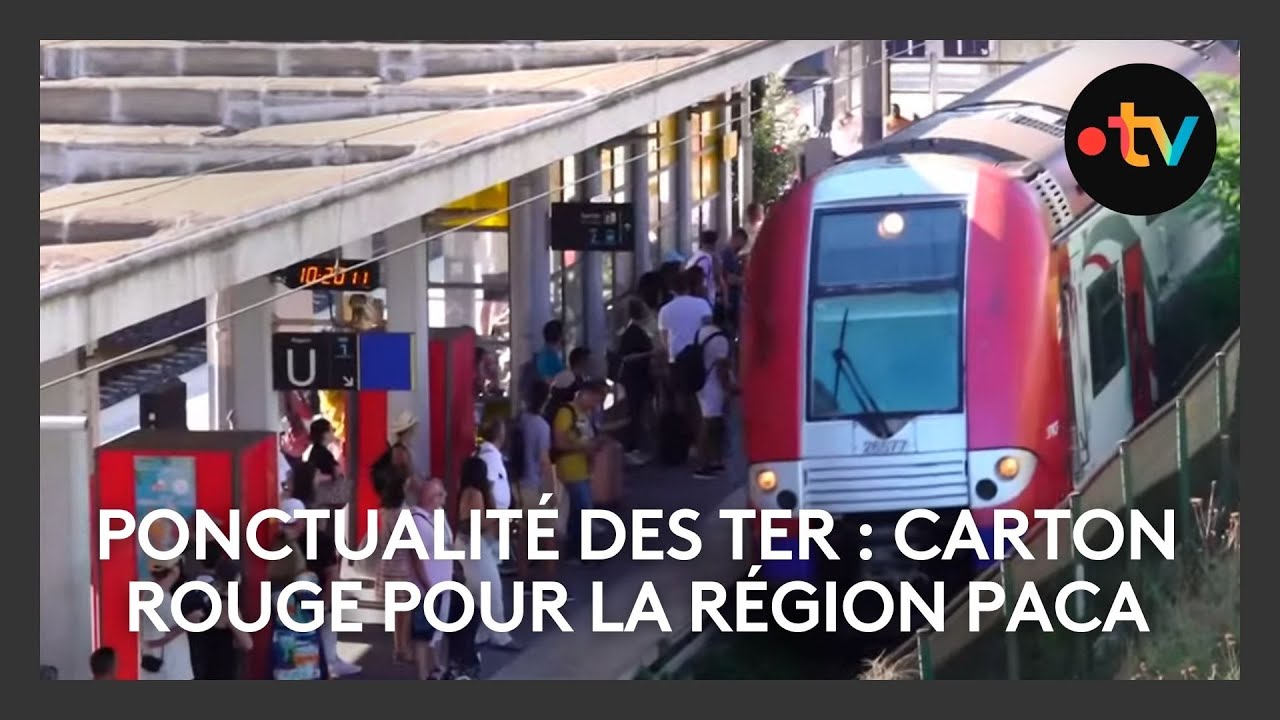 Pr&egrave;s d'un TER sur cinq ne r&eacute;pond pas aux exigences de ponctualit&eacute;, et en Paca ?