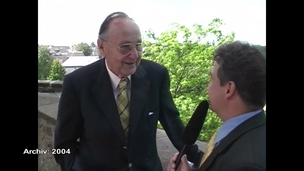 Zeitreise: Hans-Dietrich Genscher zu Besuch in Frauenstein