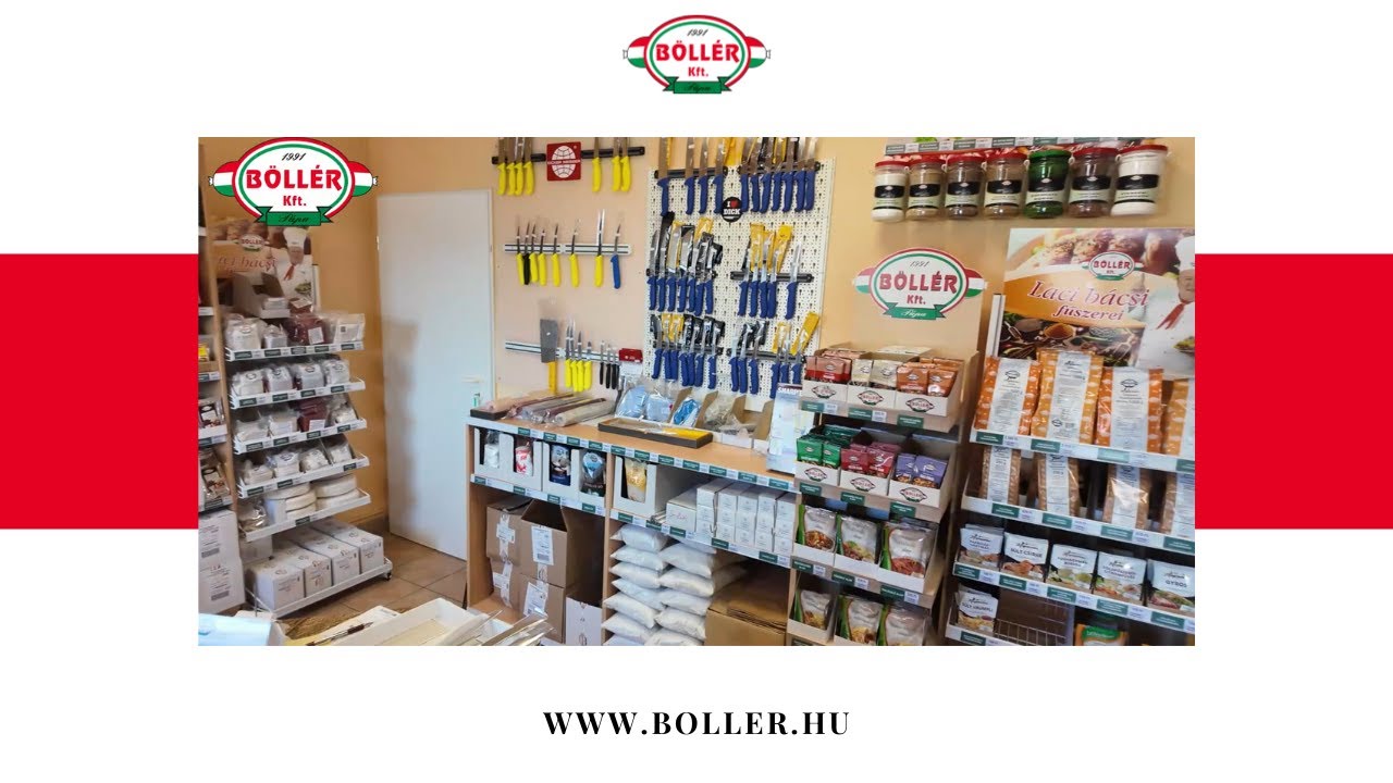 🏪 Nézz be hozzánk! – Böllér üzletbemutató Pápa