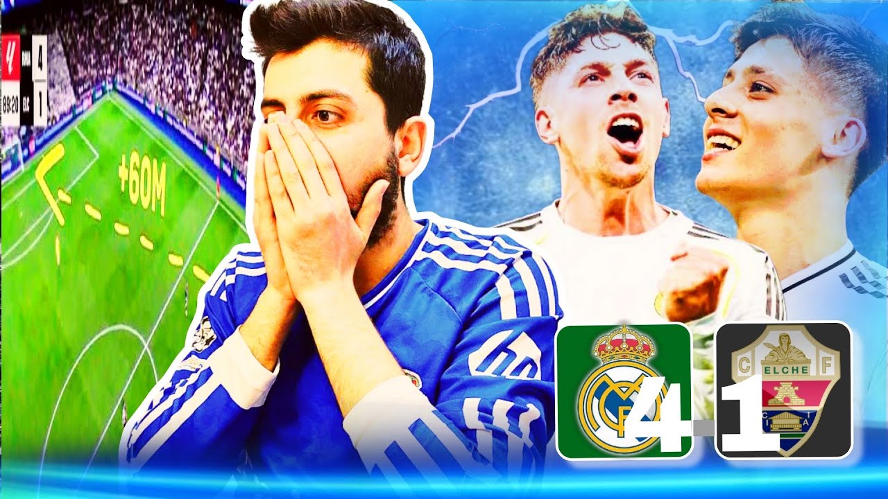 ملخص مباراة ريال مدريد والتشي 4-1 اليوم وأهداف ريال مدريد العالمية بصواريخ 🚀🔥 جنون الدوري الإسباني