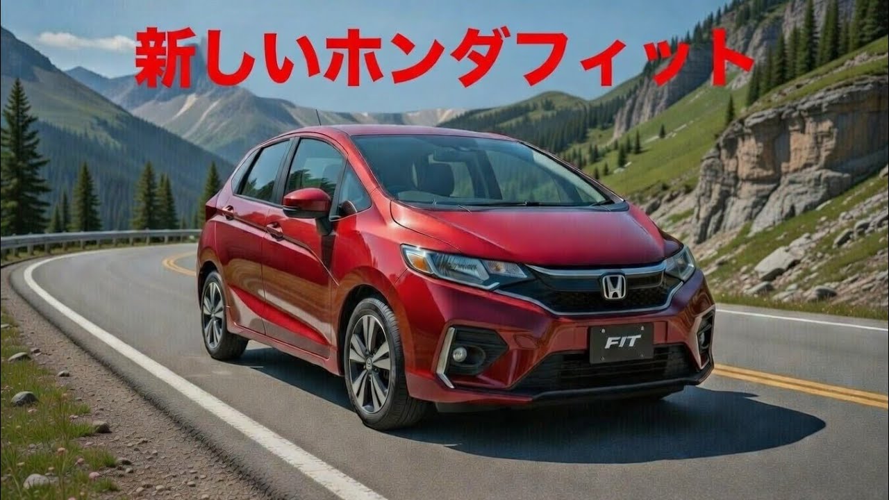 ホンダ フィット5 新型発表！F1直系エンジン×燃費34km/L超えの衝撃性能！ヤリスハイブリッド超えは本当か？