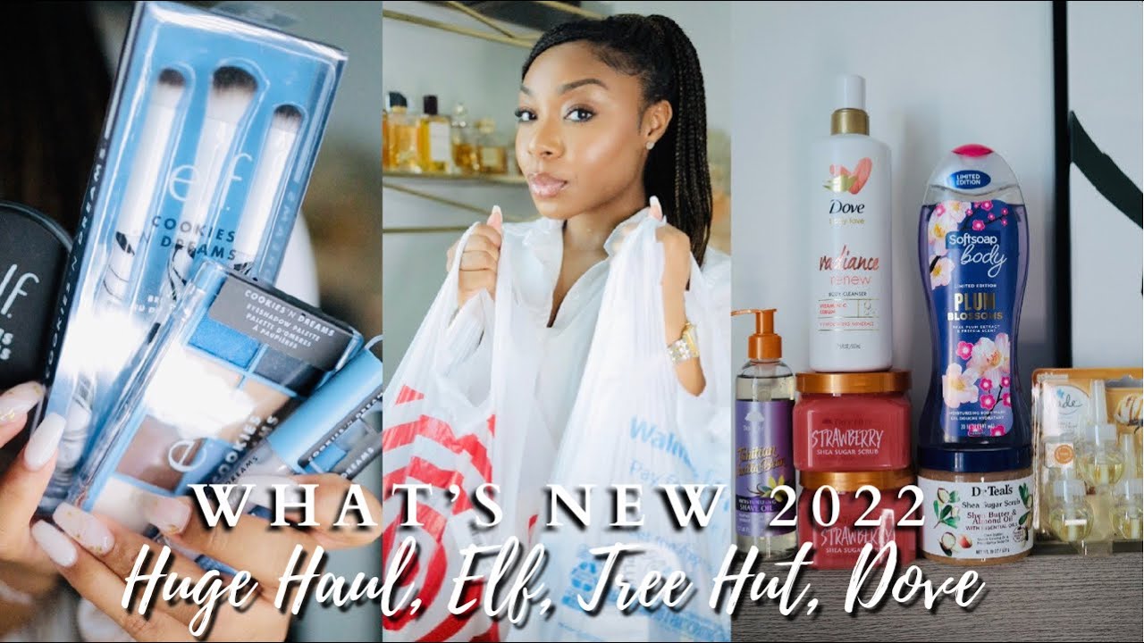 MASSIVE WALMART & TARGET HAUL | NEW TREE HUT SCRUBS & BODY CARE + ELF NEW COOKIES & DREAM COLLECTION