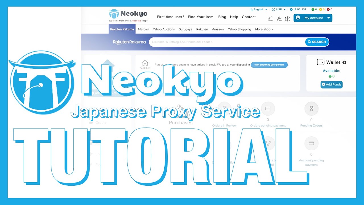 Neokyo Tutorial | From Order to Delivery | Japanese Proxy Service for Manga, Art Books and More!! 📦