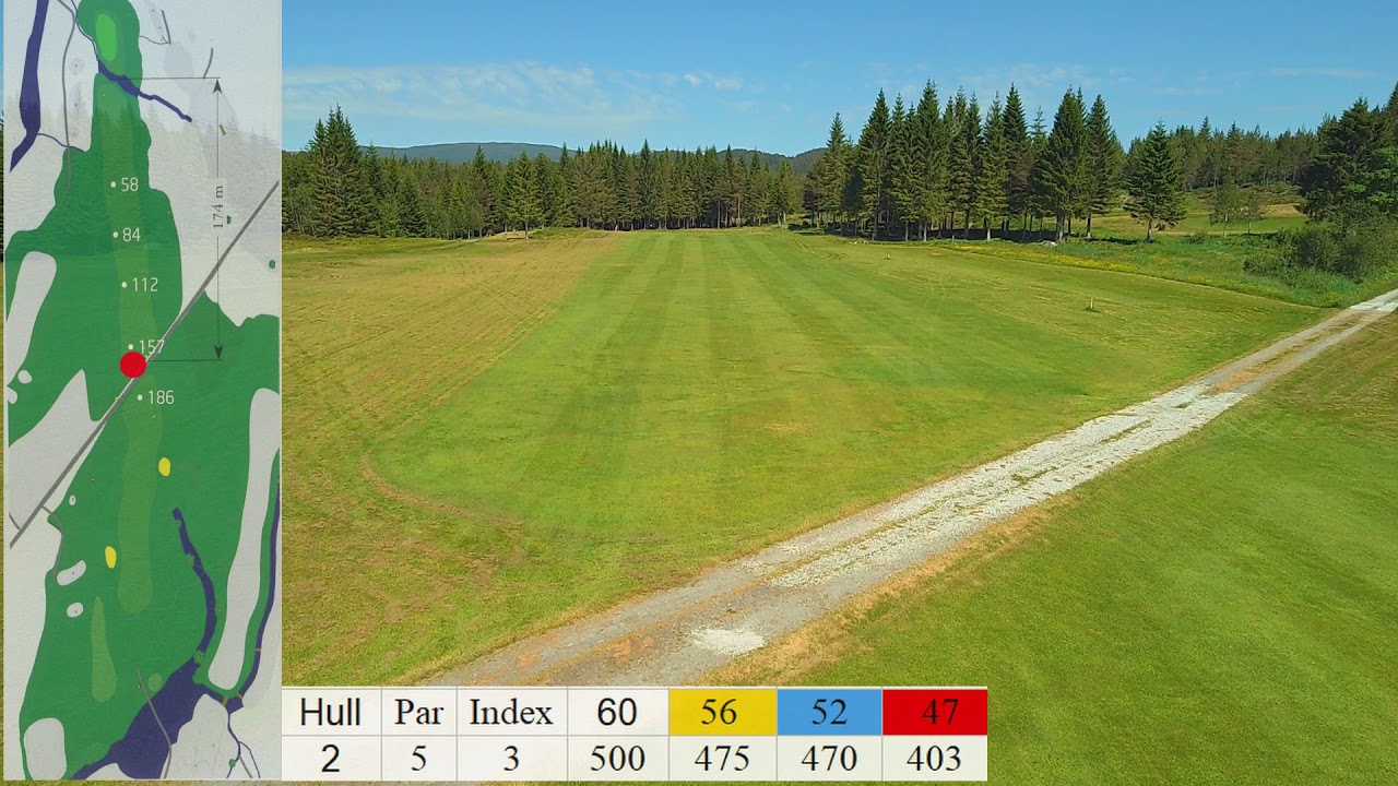 Solnør golfbane - Hull 2