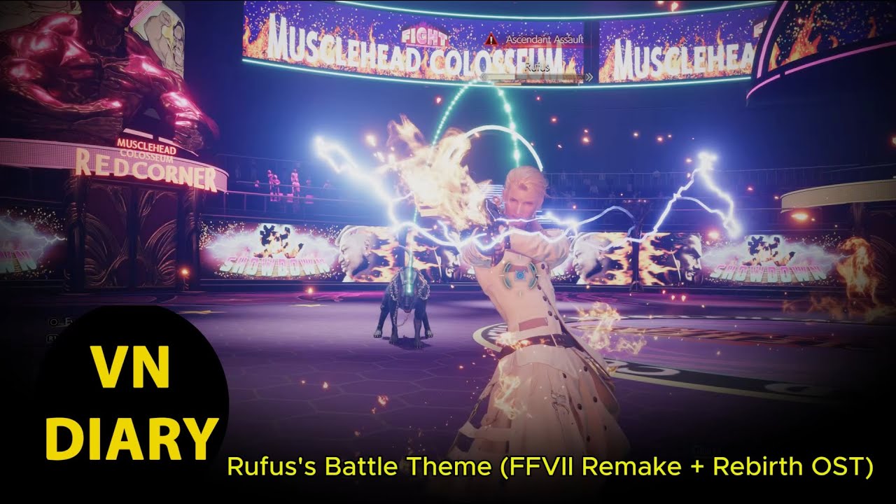 ♫All Rufus's Battle Theme (FFVII Remake + Rebirth) OST BGM