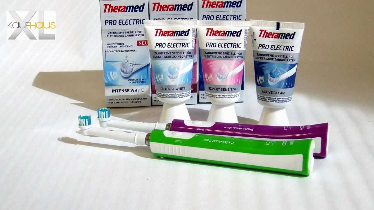 Theramed Pro Electric in Anwendung