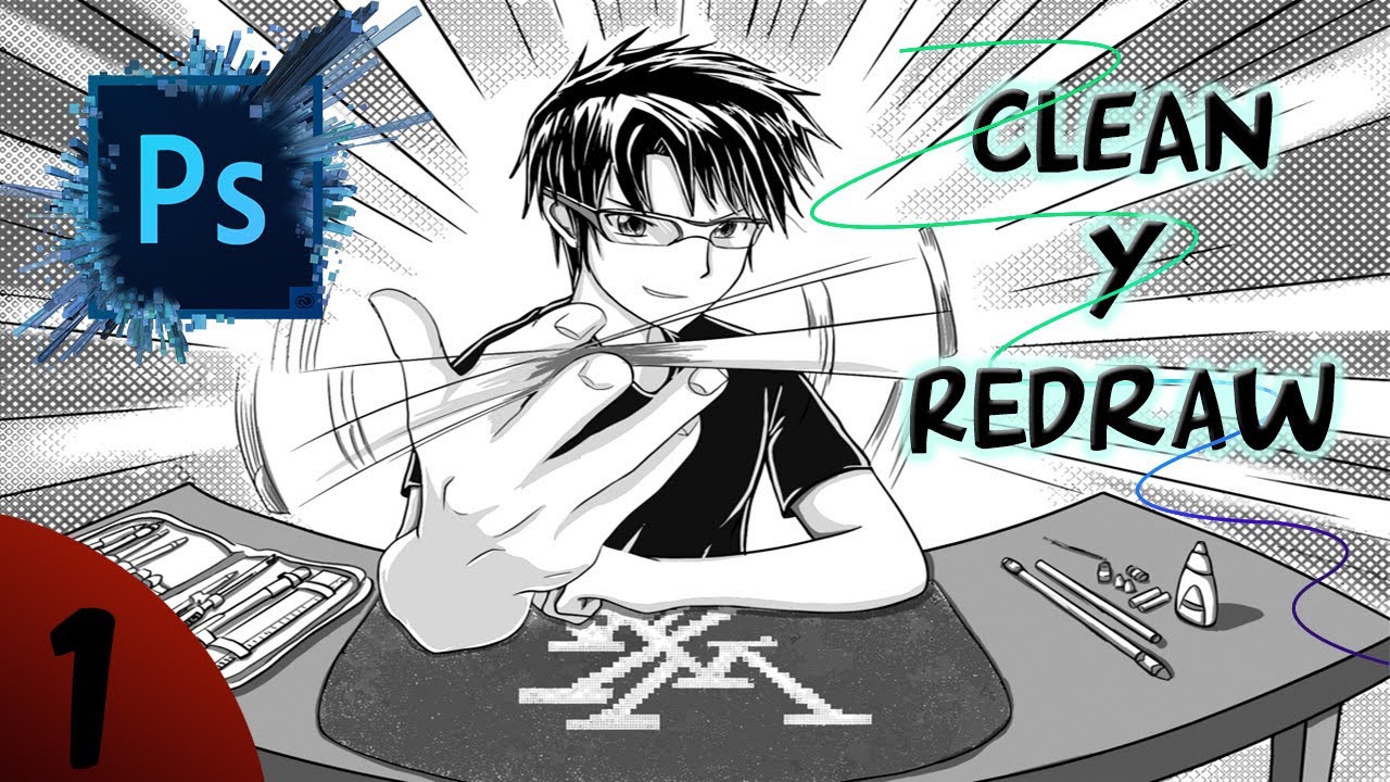°Tutorial° Clean y Redraw [1]  Photoshop
