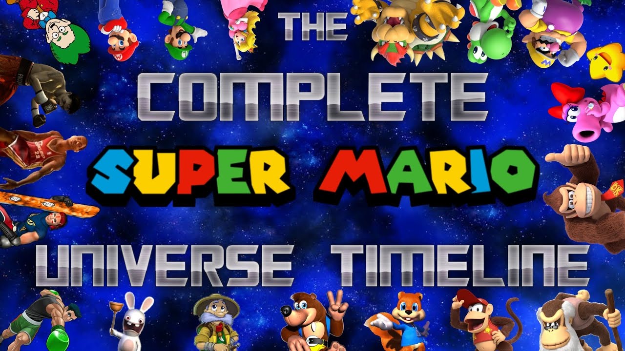 The COMPLETE Super Mario Universe Timeline