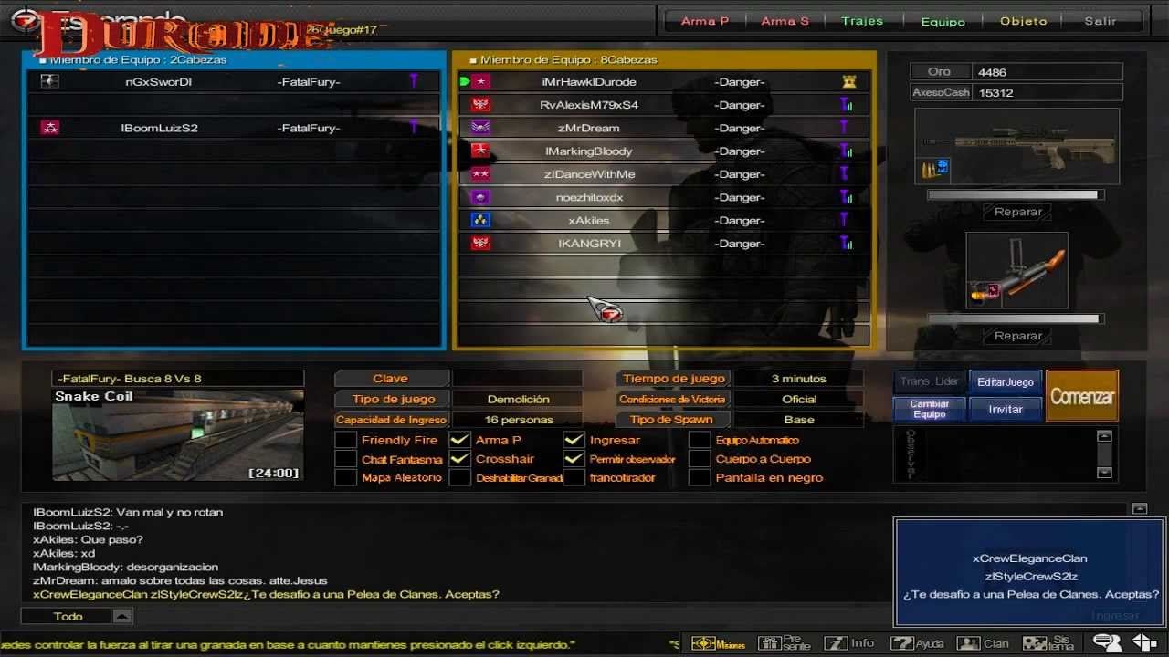 Op7 -Danger- Vs -FatalFury- l Voces Ts 3 l  l 8-0 l
