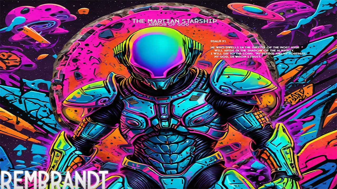 THE MARTIAN STARSHIP - REMBRANDT - (ARMOR OF GOD)