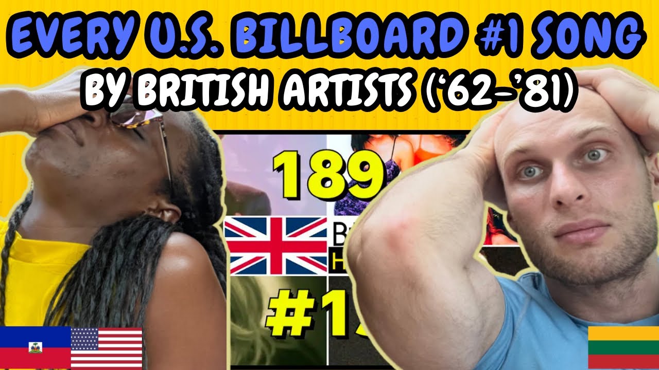 REACTION TO Every US Billboard Number 1 Song By British Artists (1962-1981) | FIRST TIME WATCHING