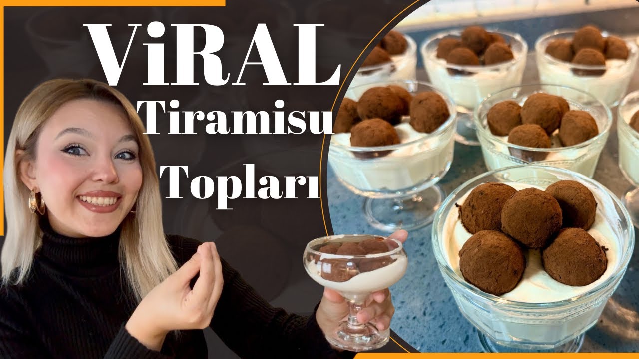 Viral Tiramisu Topları (Pişmeden) | 10 Dakikada Hazır! 😍